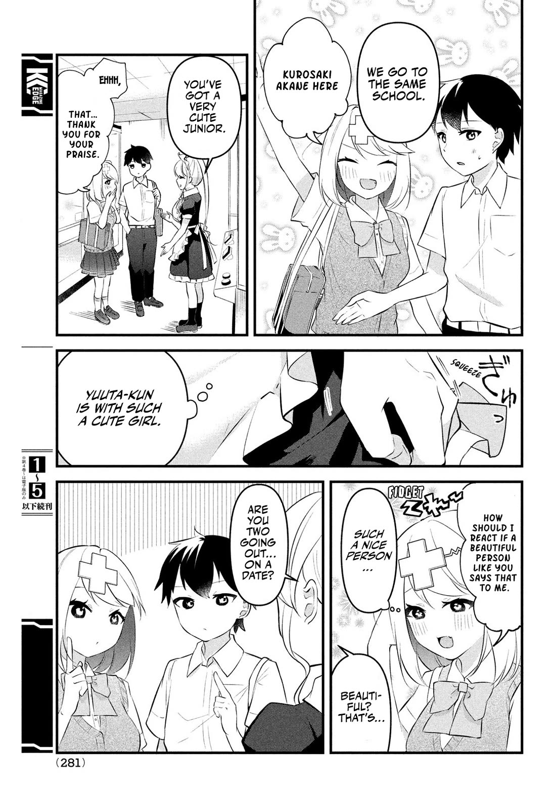 I Cut Ties With the Beauties That Always Made Fun of Me, but It Seems That They Actually Love Me. Chapter 8 page 11 - Chapter 8: Yuuta is Benefactor and the first customer for Ruriri