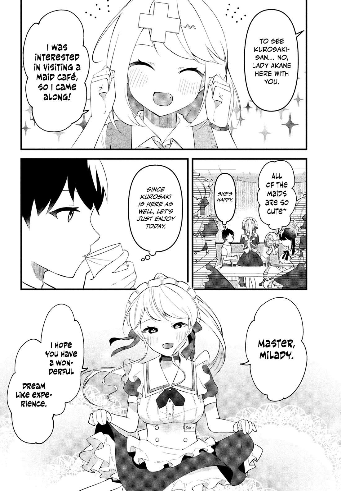 I Cut Ties With the Beauties That Always Made Fun of Me, but It Seems That They Actually Love Me. Chapter 9 page 3 - Chapter 9: Tranforming from Otoha Ruri to "Ruriri"!