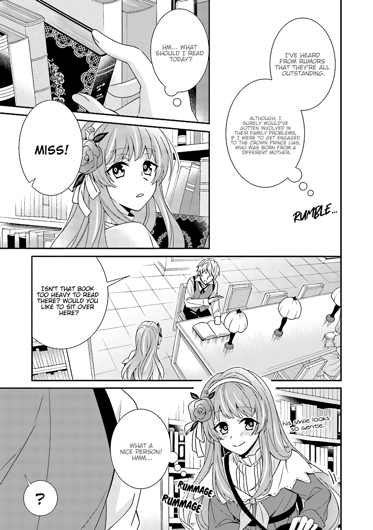 I Decided to Be a Mute So That I Can Escape My Engagement!! Chapter 1.2 page 11 - Chapter 1.2