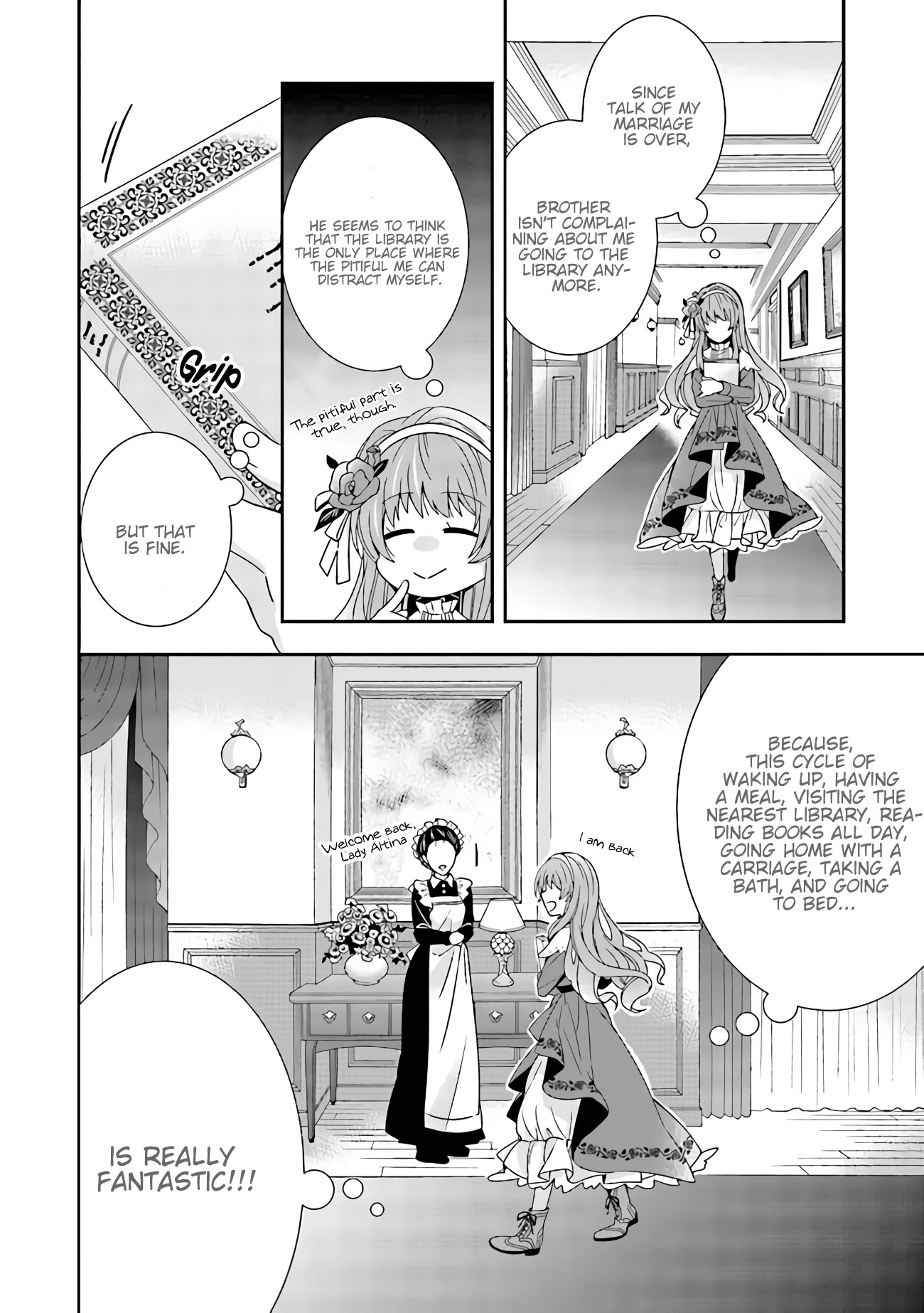 I Decided to Be a Mute So That I Can Escape My Engagement!! Chapter 1.2 page 4 - Chapter 1.2
