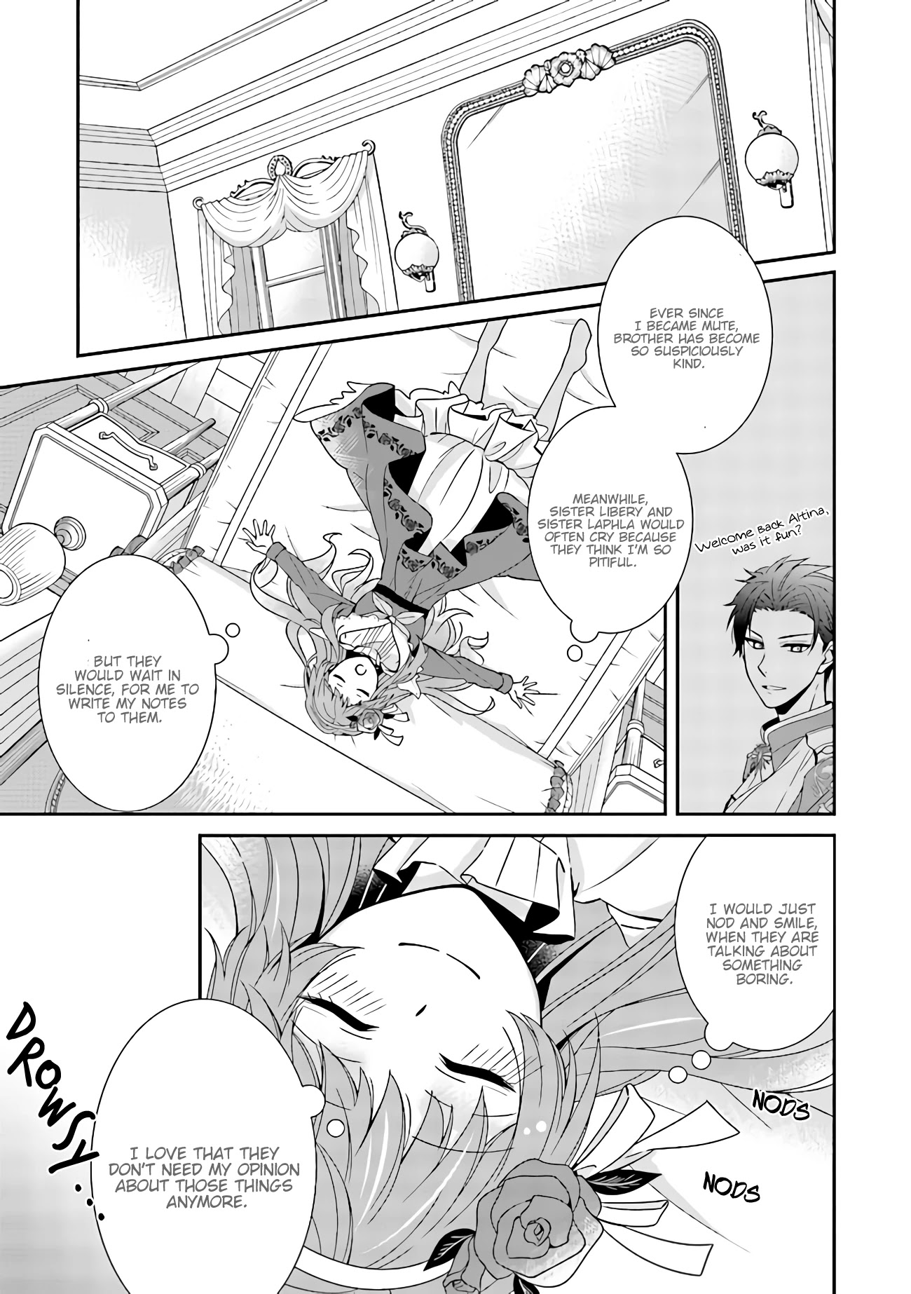 I Decided to Be a Mute So That I Can Escape My Engagement!! Chapter 1.2 page 5 - Chapter 1.2