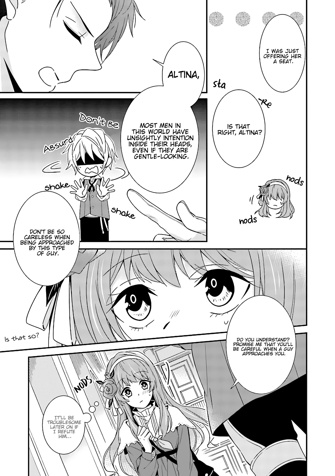 I Decided to Be a Mute So That I Can Escape My Engagement!! Chapter 1.3 page 4 - Chapter 1.3