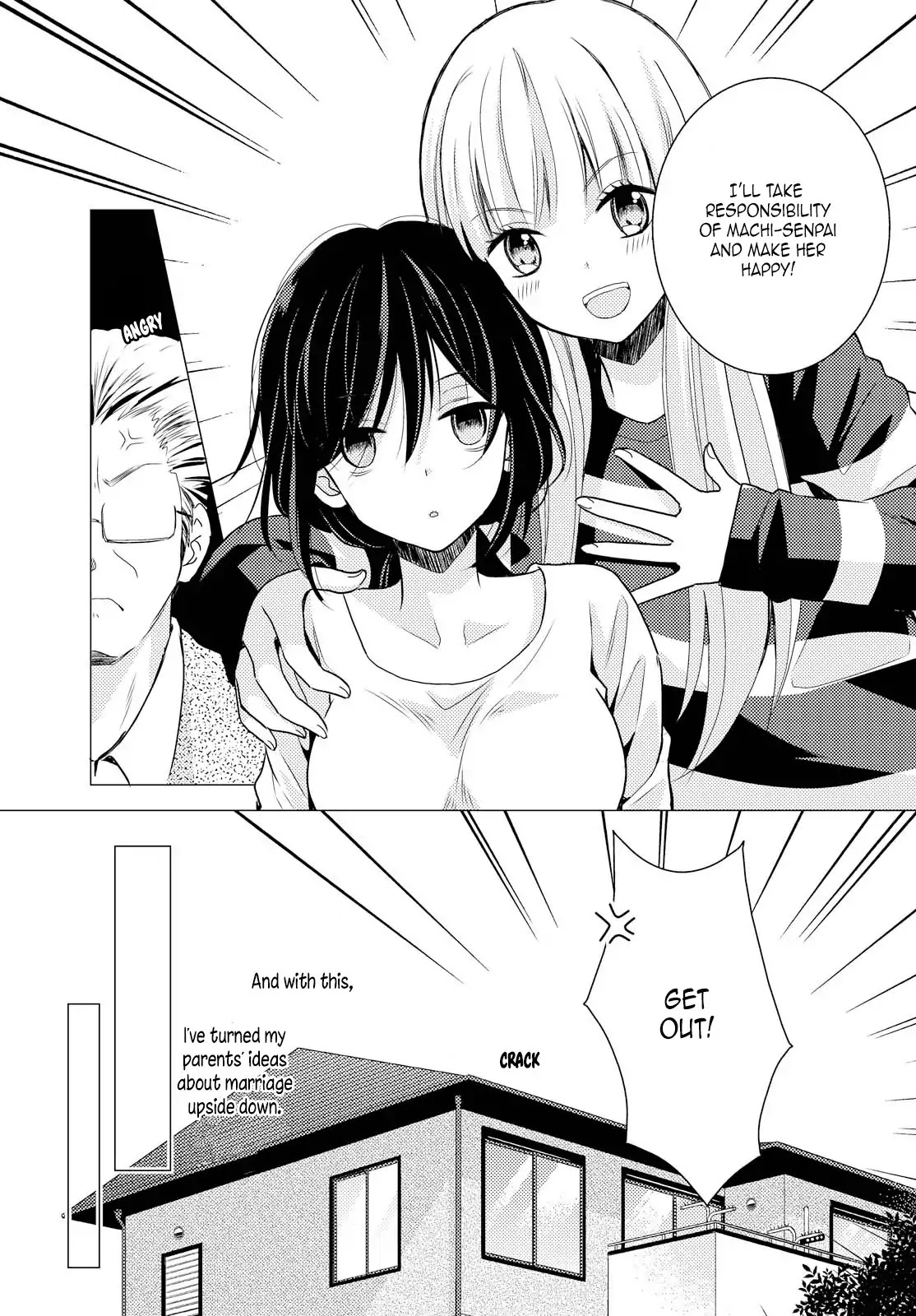 I Decided to Fake a Marriage with My Junior (♀️) to Shut My Parents Up Chapter 1 page 11 - Chapter 1: Marriage