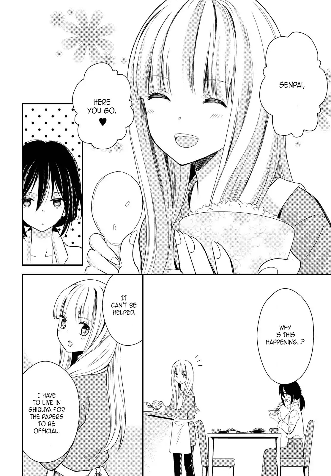 I Decided to Fake a Marriage with My Junior (♀️) to Shut My Parents Up Chapter 1 page 12 - Chapter 1: Marriage