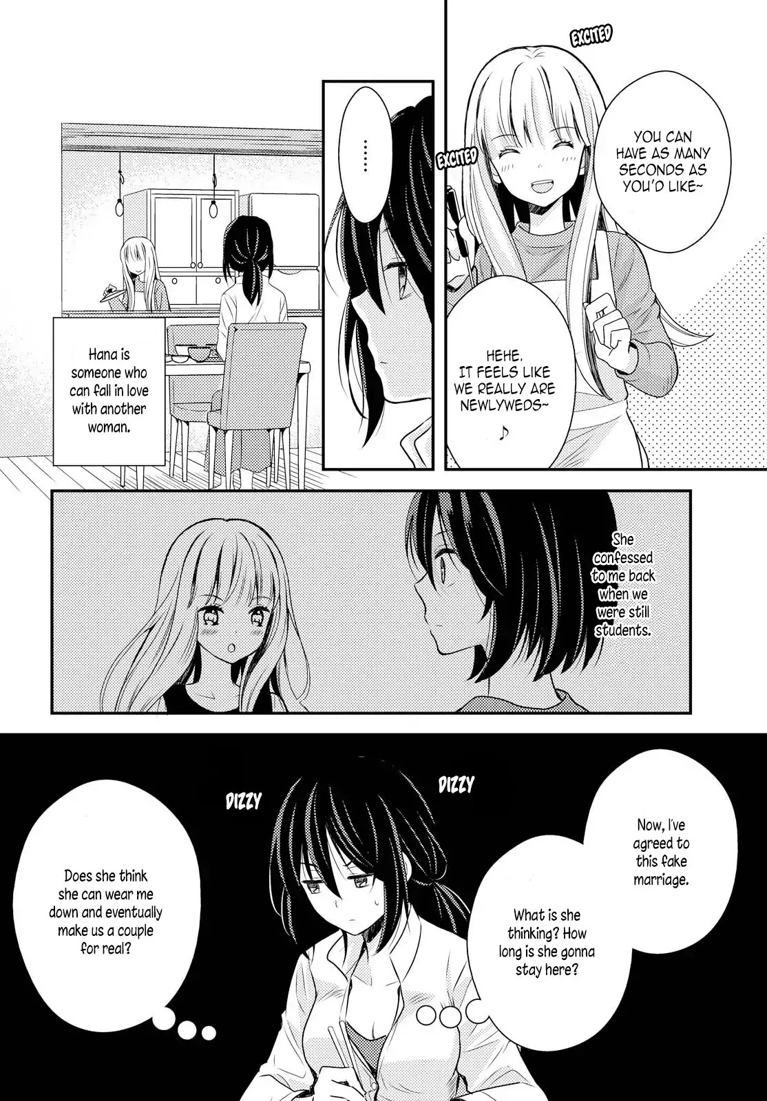 I Decided to Fake a Marriage with My Junior (♀️) to Shut My Parents Up Chapter 1 page 14 - Chapter 1: Marriage