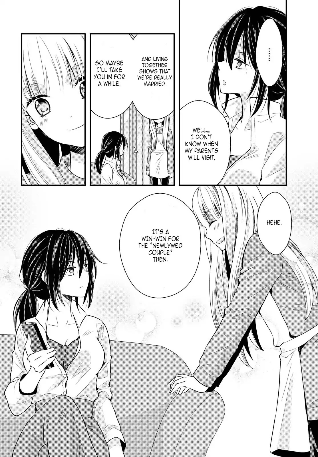 I Decided to Fake a Marriage with My Junior (♀️) to Shut My Parents Up Chapter 1 page 18 - Chapter 1: Marriage