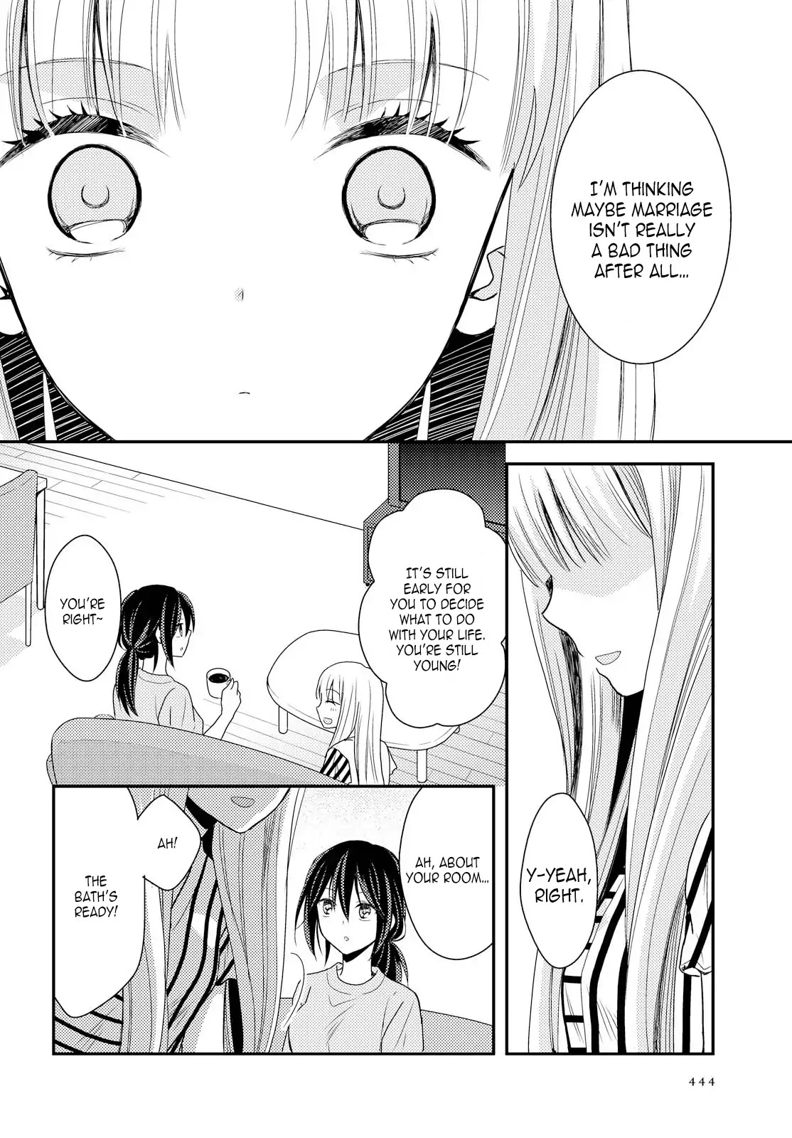 I Decided to Fake a Marriage with My Junior (♀️) to Shut My Parents Up Chapter 3 page 14 - Chapter 3: Marriage
