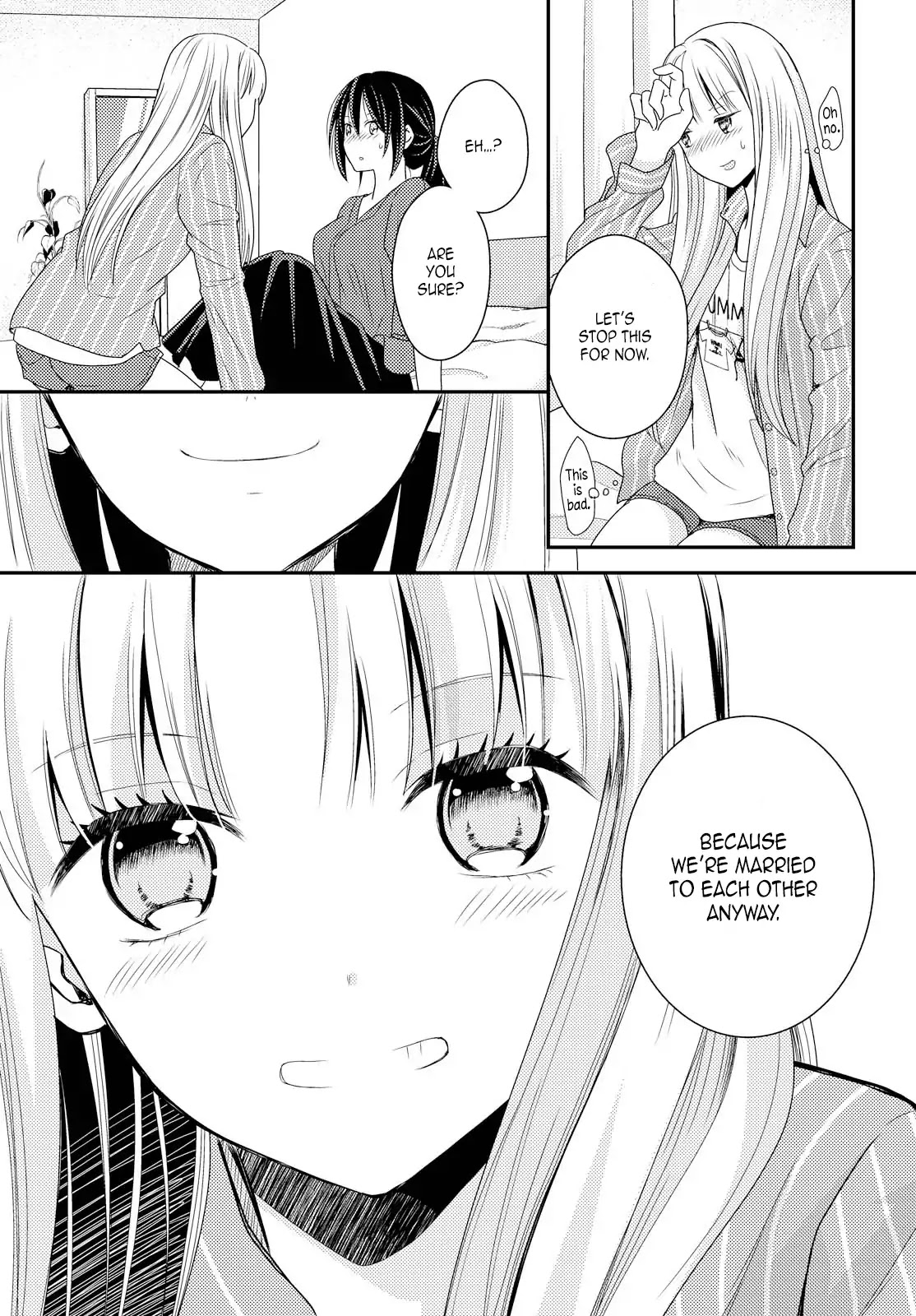 I Decided to Fake a Marriage with My Junior (♀️) to Shut My Parents Up Chapter 3 page 41 - Chapter 3: Marriage
