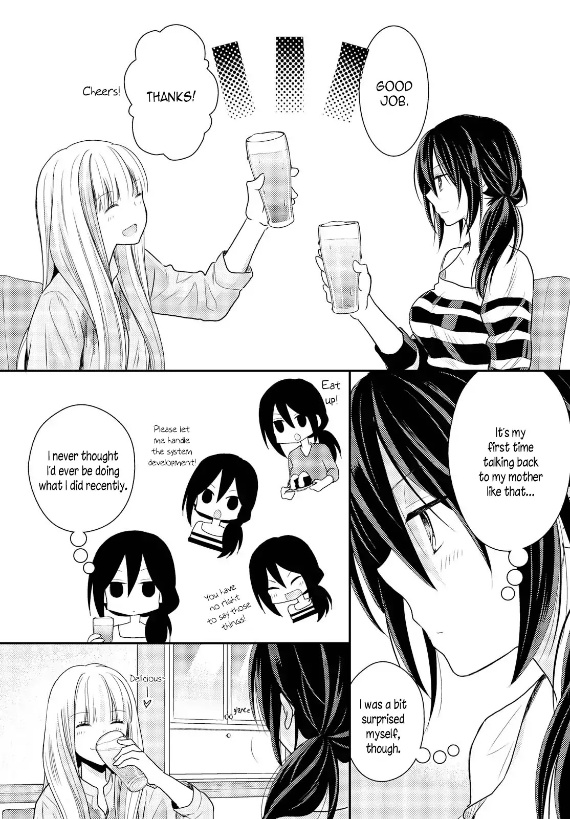 I Decided to Fake a Marriage with My Junior (♀️) to Shut My Parents Up Chapter 3 page 9 - Chapter 3: Marriage