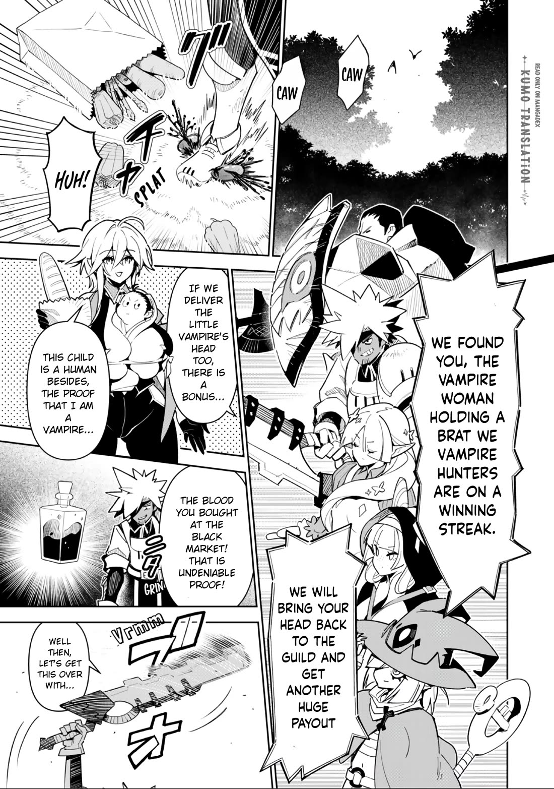 I Died Protecting My Comrades and Was Reborn Twenty Years Later in the Same World… But This Is My Second Reincarnation? Chapter 4 page 2 - Chapter 4: Vampire Hunter