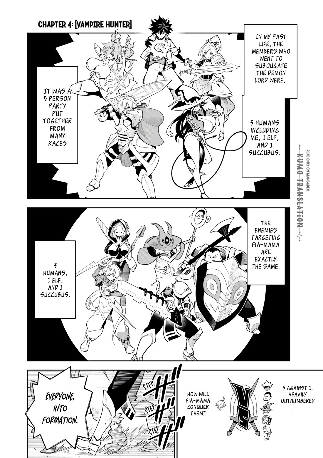 I Died Protecting My Comrades and Was Reborn Twenty Years Later in the Same World… But This Is My Second Reincarnation? Chapter 4 page 5 - Chapter 4: Vampire Hunter