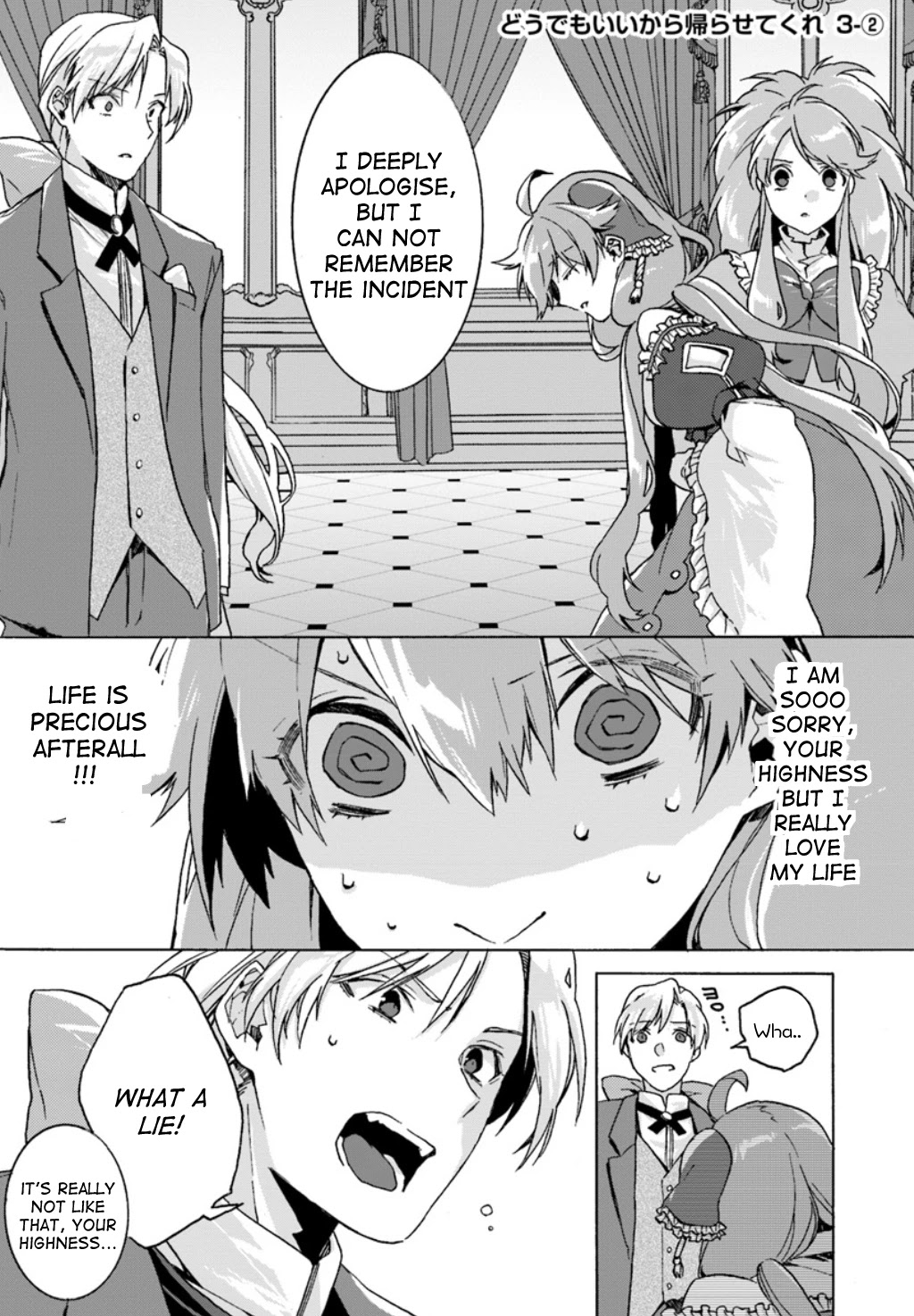 I Don’t Care. Let Me Go Home! Chapter 3 page 9 - Chapter 3