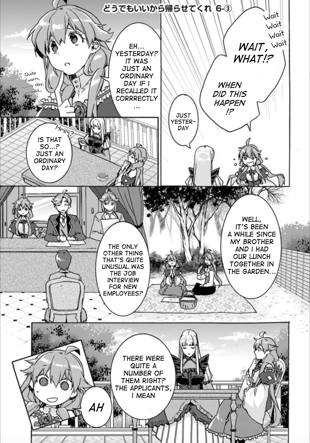 I Don’t Care. Let Me Go Home! Chapter 6 page 15 - Chapter 6
