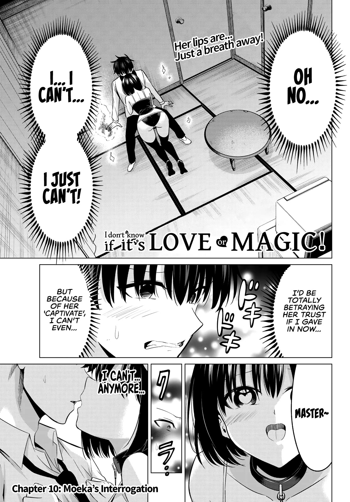 I Don't Know if It's LOVE or MAGIC! Chapter 10 page 2 - Chapter 10: Moeka's Interrogation