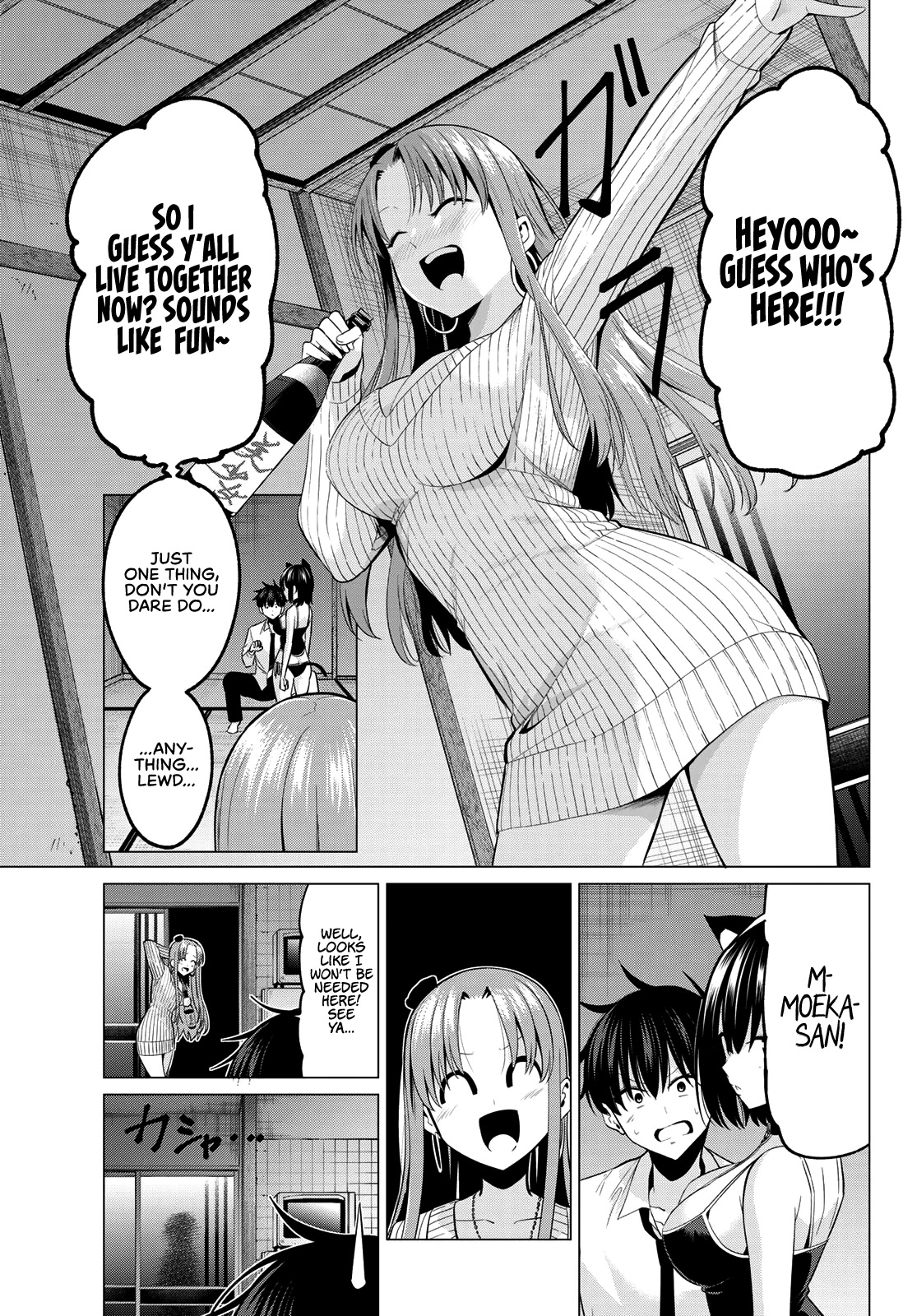 I Don't Know if It's LOVE or MAGIC! Chapter 10 page 4 - Chapter 10: Moeka's Interrogation