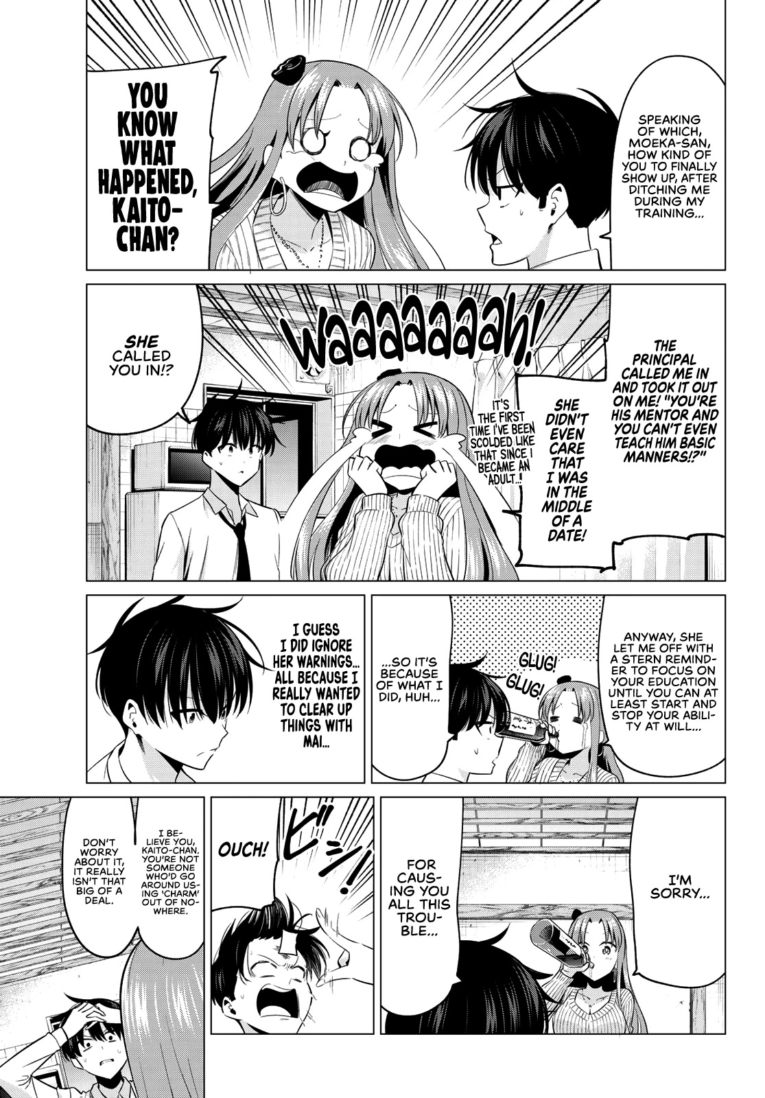 I Don't Know if It's LOVE or MAGIC! Chapter 10 page 6 - Chapter 10: Moeka's Interrogation