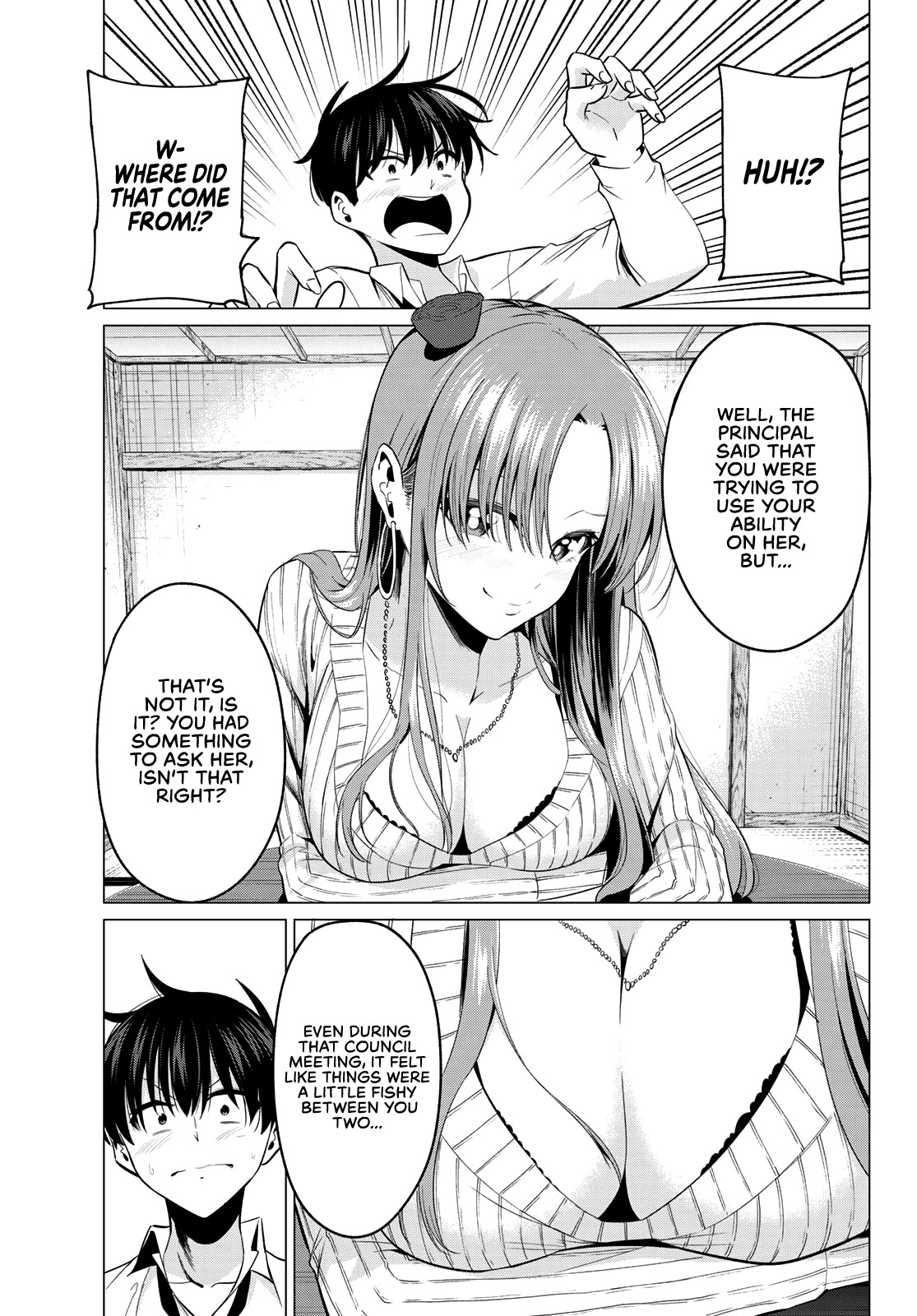 I Don't Know if It's LOVE or MAGIC! Chapter 10 page 8 - Chapter 10: Moeka's Interrogation