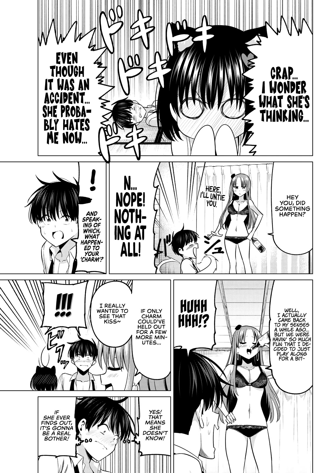 I Don't Know if It's LOVE or MAGIC! Chapter 11 page 15 - Chapter 11: First Kiss!?