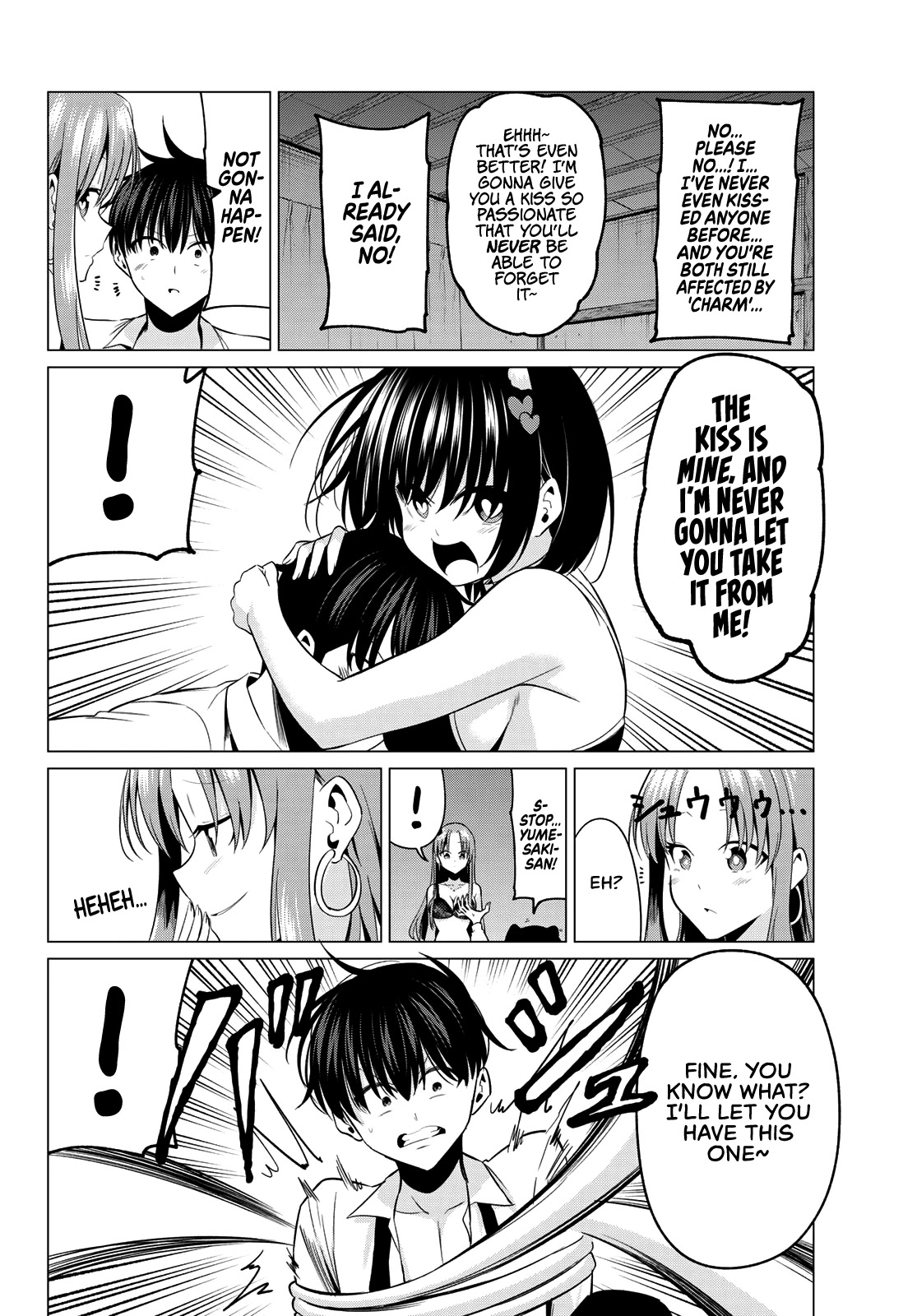 I Don't Know if It's LOVE or MAGIC! Chapter 11 page 9 - Chapter 11: First Kiss!?