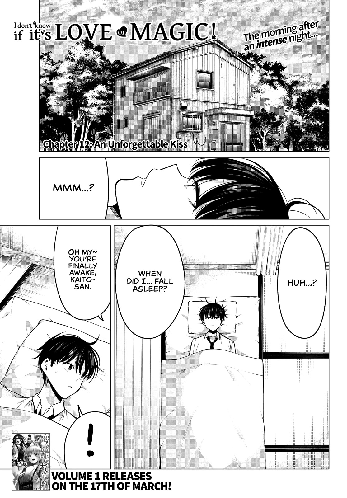 I Don't Know if It's LOVE or MAGIC! Chapter 12 page 2 - Chapter 12: An Unforgettable Kiss
