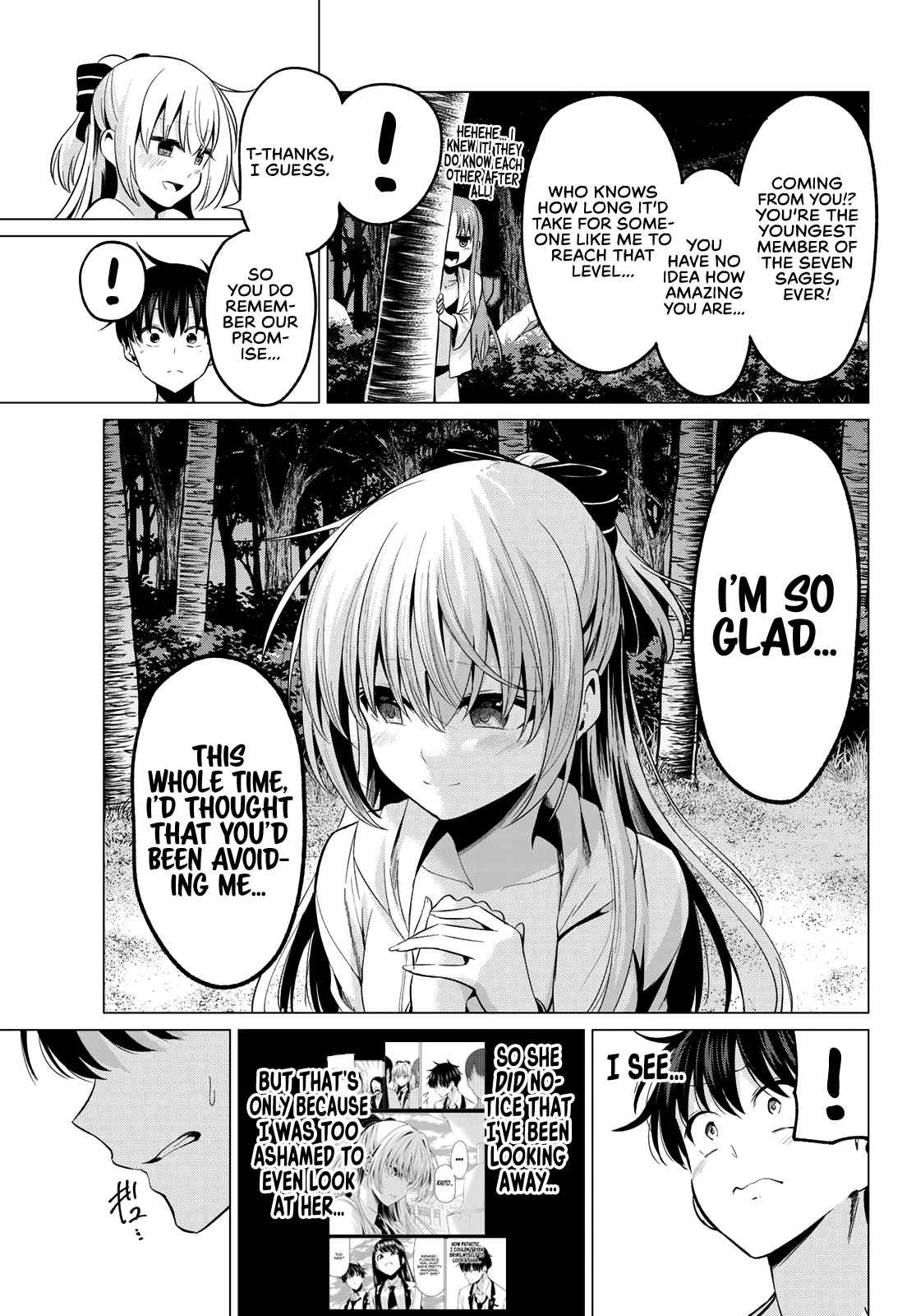 I Don't Know if It's LOVE or MAGIC! Chapter 16 page 12 - Chapter 16: Alone Time