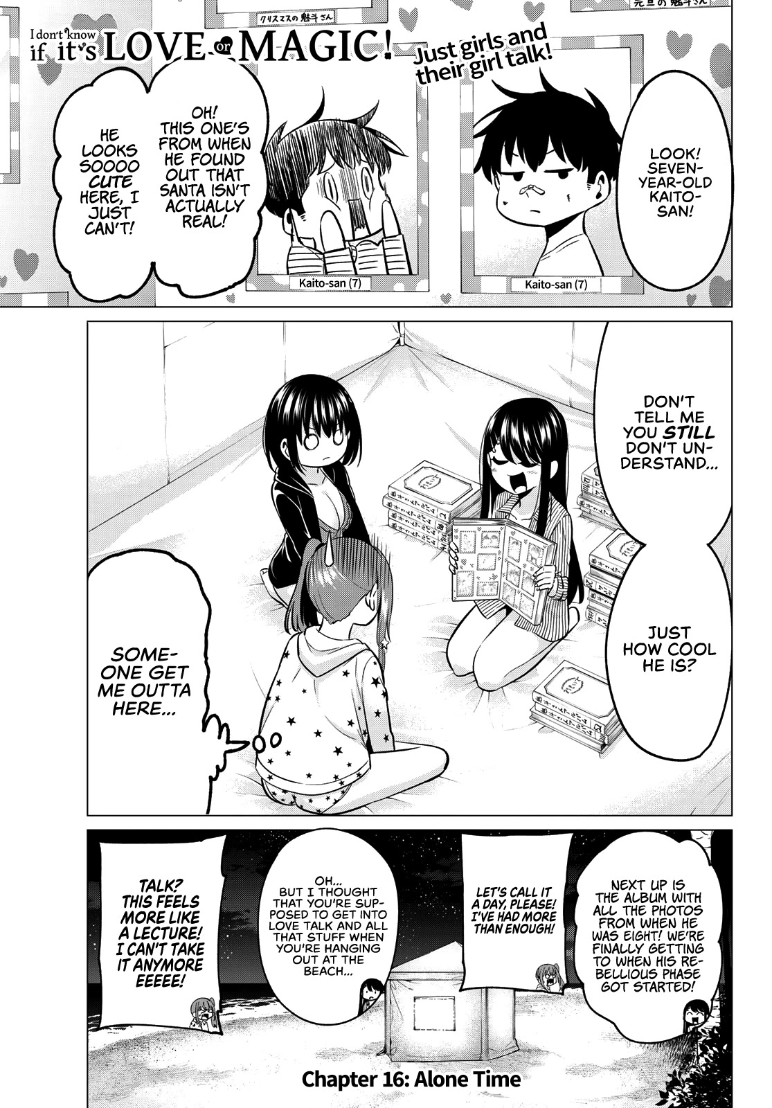 I Don't Know if It's LOVE or MAGIC! Chapter 16 page 2 - Chapter 16: Alone Time
