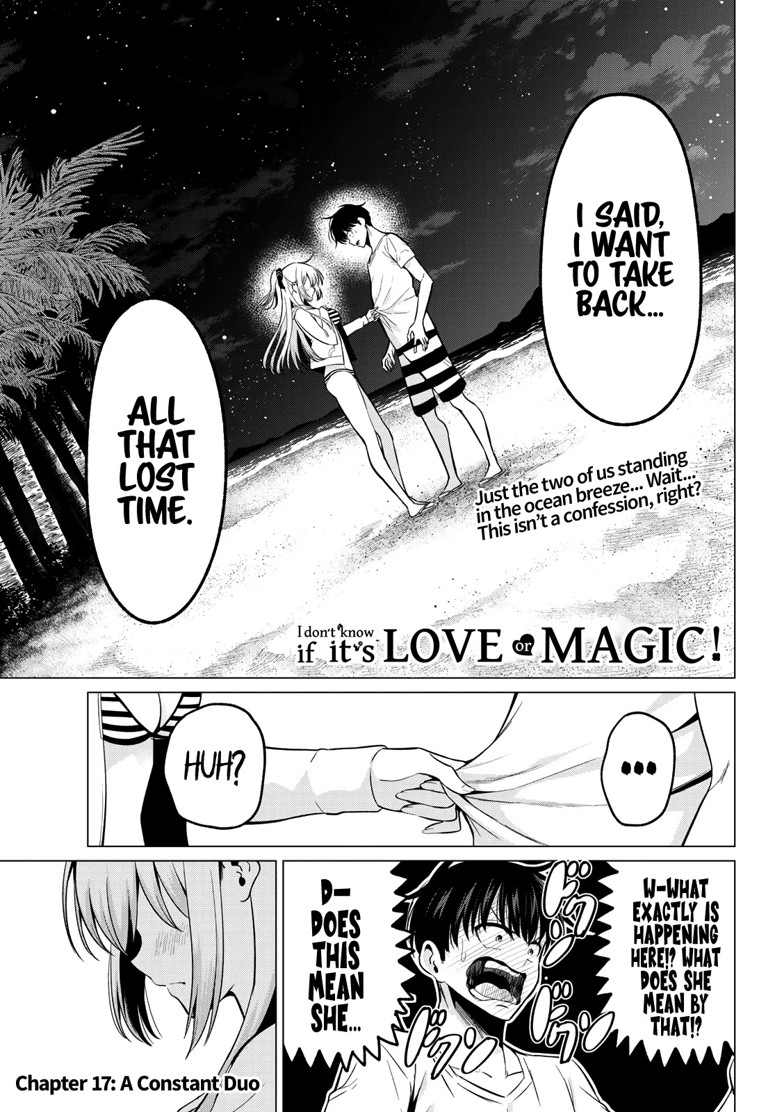 I Don't Know if It's LOVE or MAGIC! Chapter 17 page 2 - Chapter 17: A Constant Duo