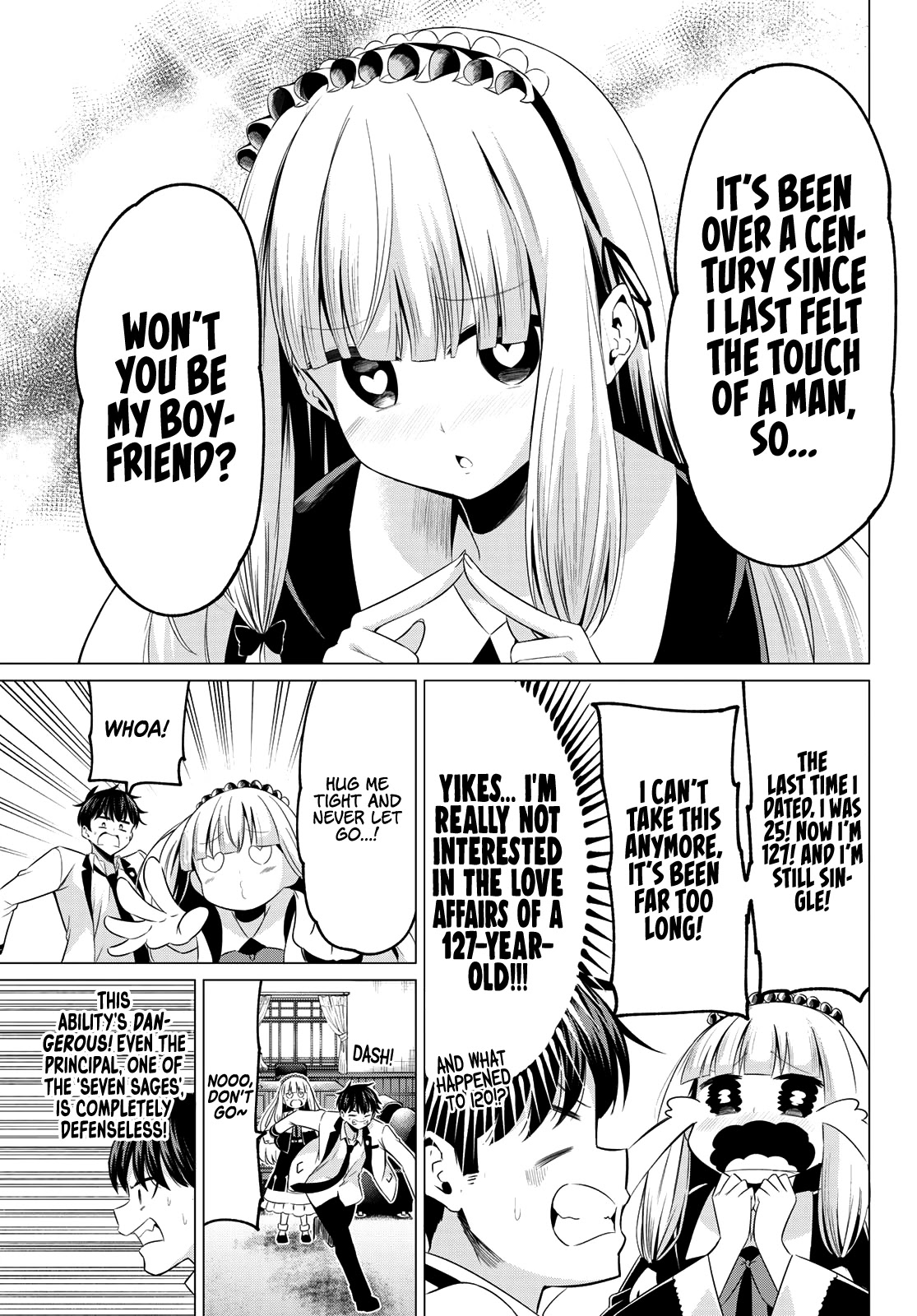 I Don't Know if It's LOVE or MAGIC! Chapter 2 page 10 - Chapter 2: The Seven Sages