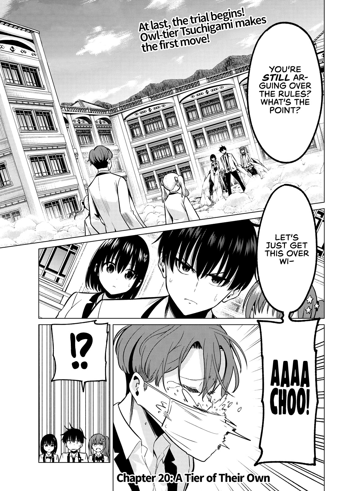 I Don't Know if It's LOVE or MAGIC! Chapter 20 page 4 - Chapter 20: A Tier of Their Own