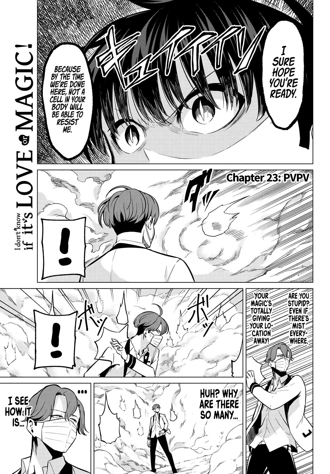 I Don't Know if It's LOVE or MAGIC! Chapter 23 page 2 - Chapter 23: PVPV