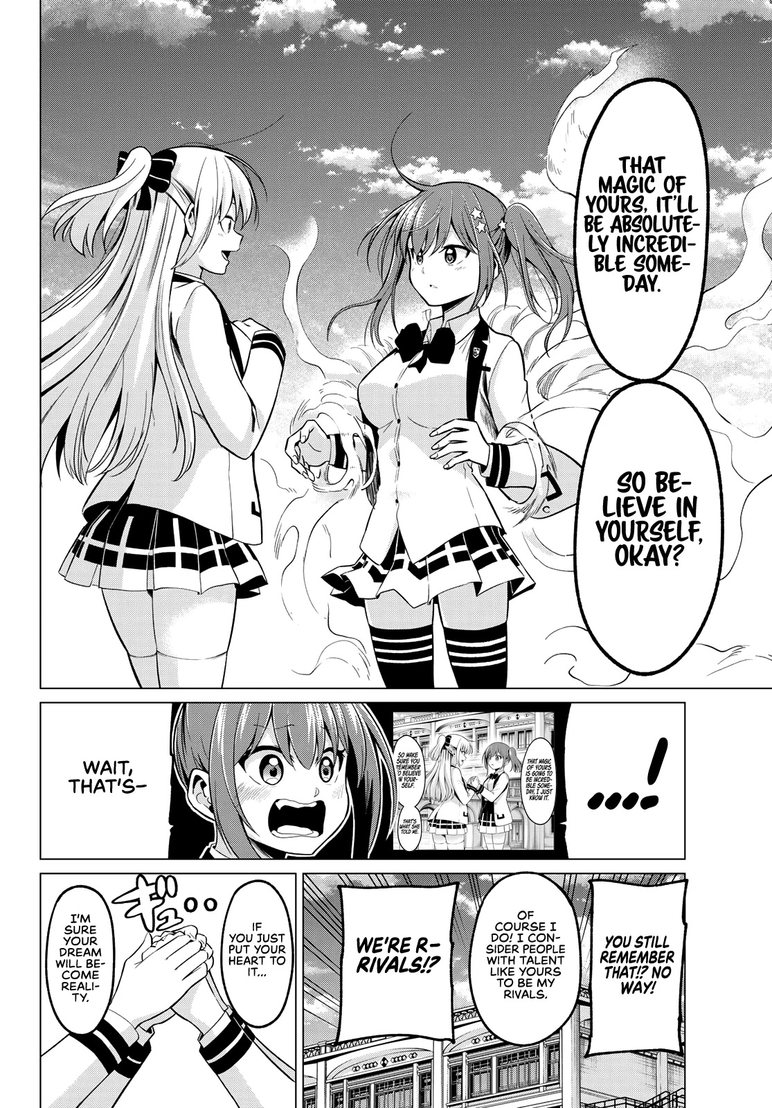 I Don't Know if It's LOVE or MAGIC! Chapter 28 page 11 - Chapter 28: New Heights