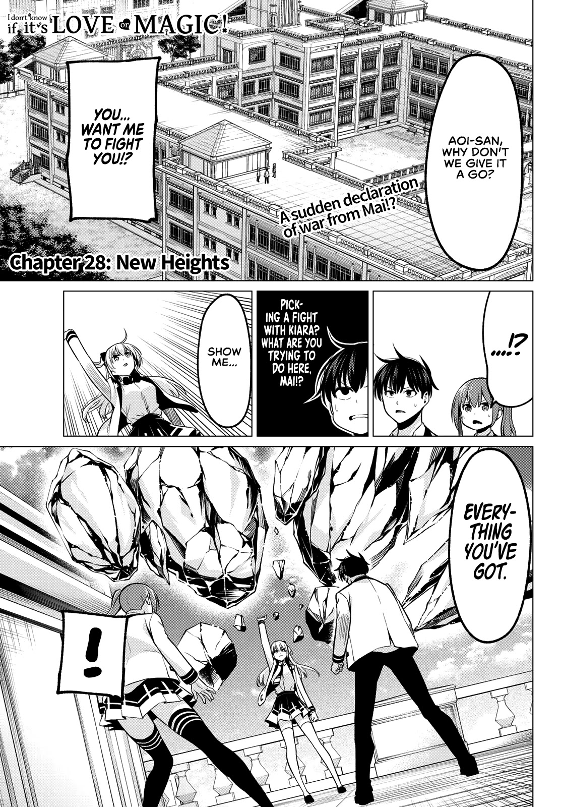 I Don't Know if It's LOVE or MAGIC! Chapter 28 page 2 - Chapter 28: New Heights