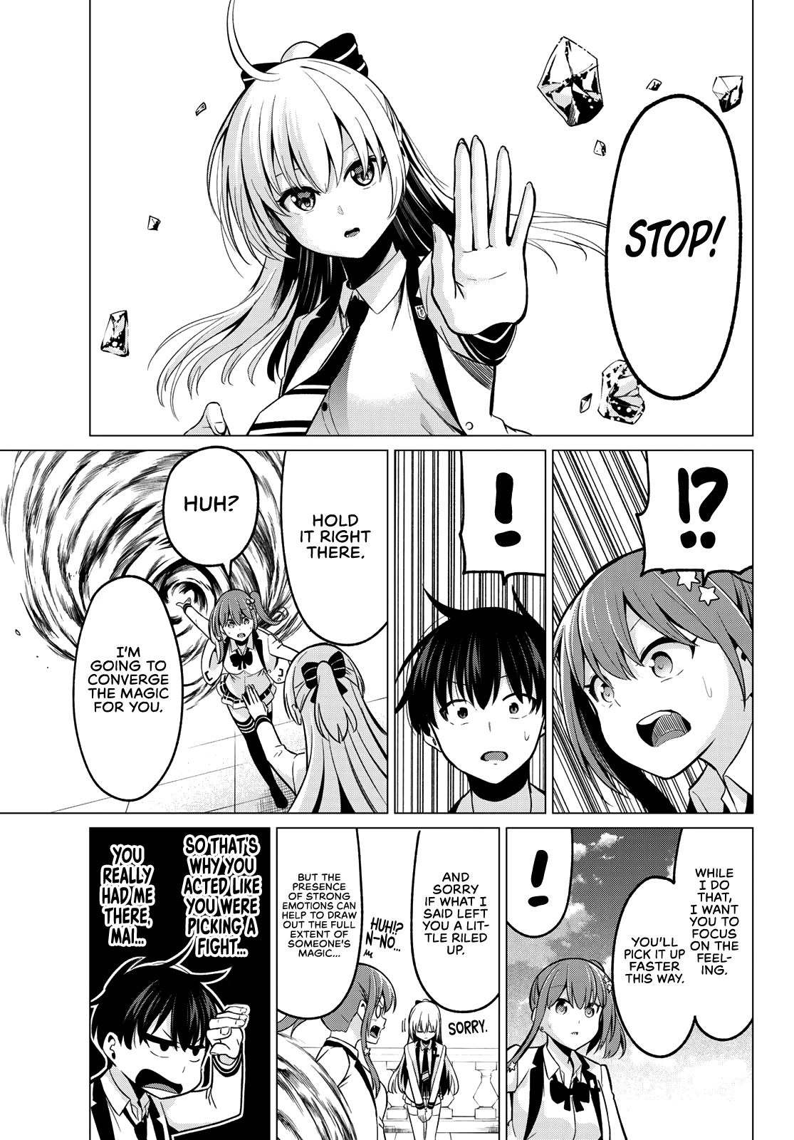 I Don't Know if It's LOVE or MAGIC! Chapter 28 page 6 - Chapter 28: New Heights