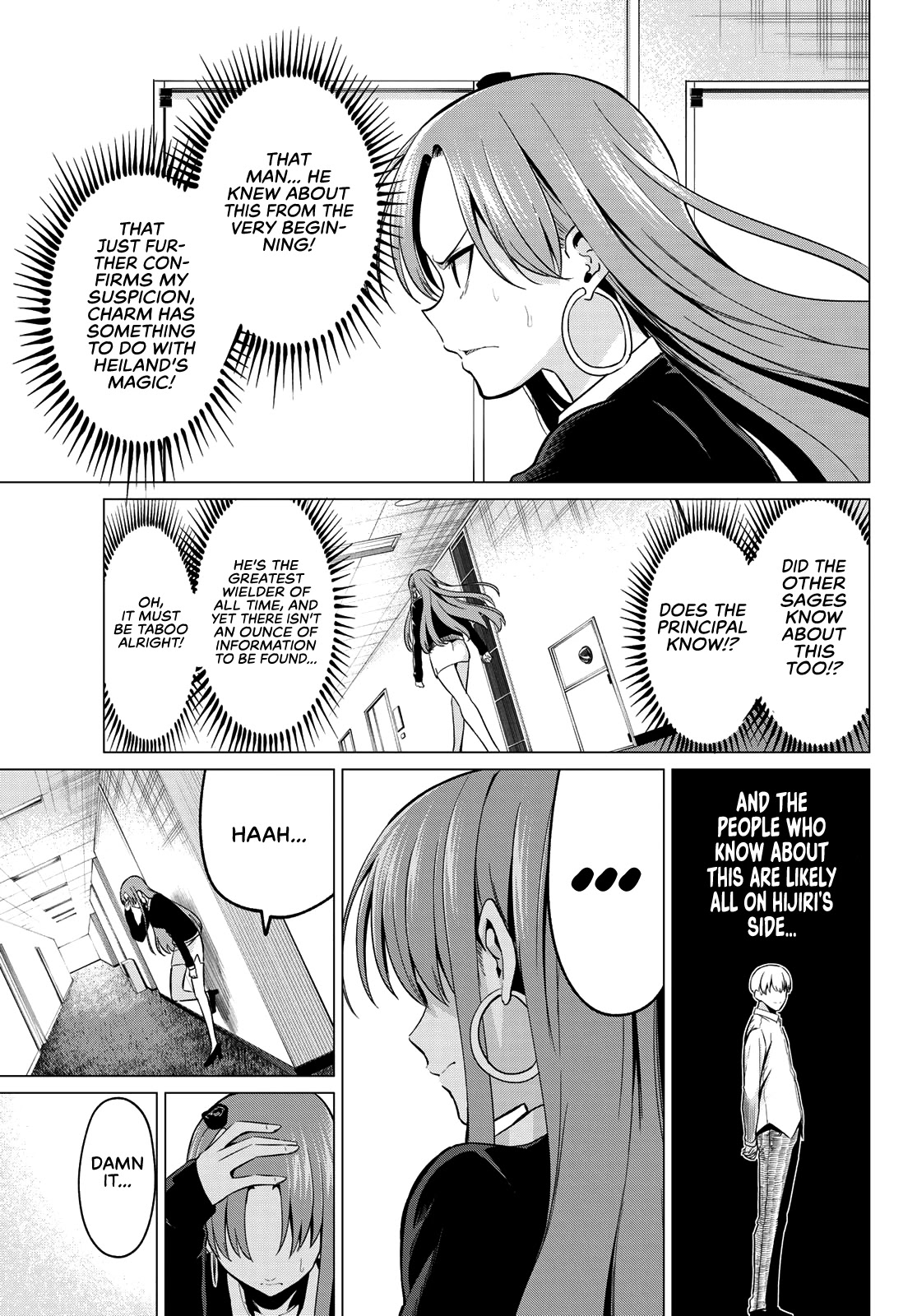 I Don't Know if It's LOVE or MAGIC! Chapter 31 page 10 - Chapter 31: Hijiri's Warning