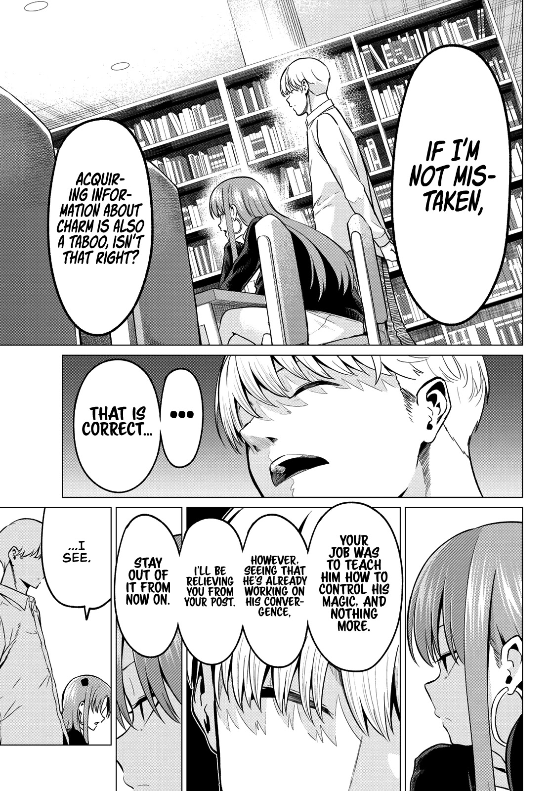 I Don't Know if It's LOVE or MAGIC! Chapter 31 page 6 - Chapter 31: Hijiri's Warning