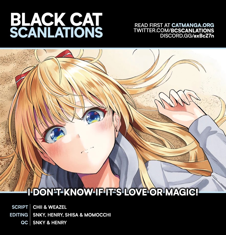 I Don't Know if It's LOVE or MAGIC! Chapter 33 page 1 - Chapter 33: A Beautiful Moon [END]