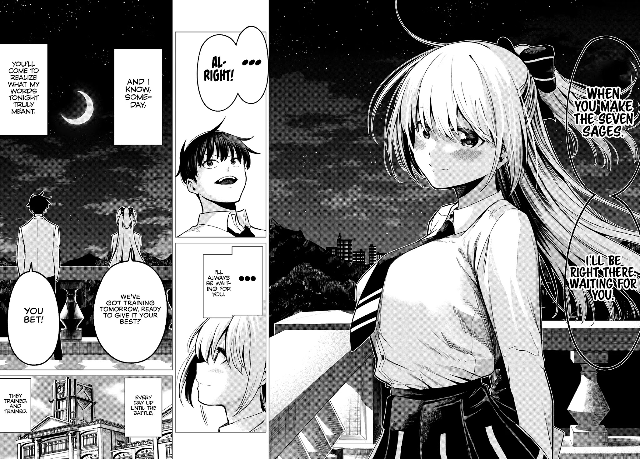 I Don't Know if It's LOVE or MAGIC! Chapter 33 page 10 - Chapter 33: A Beautiful Moon [END]