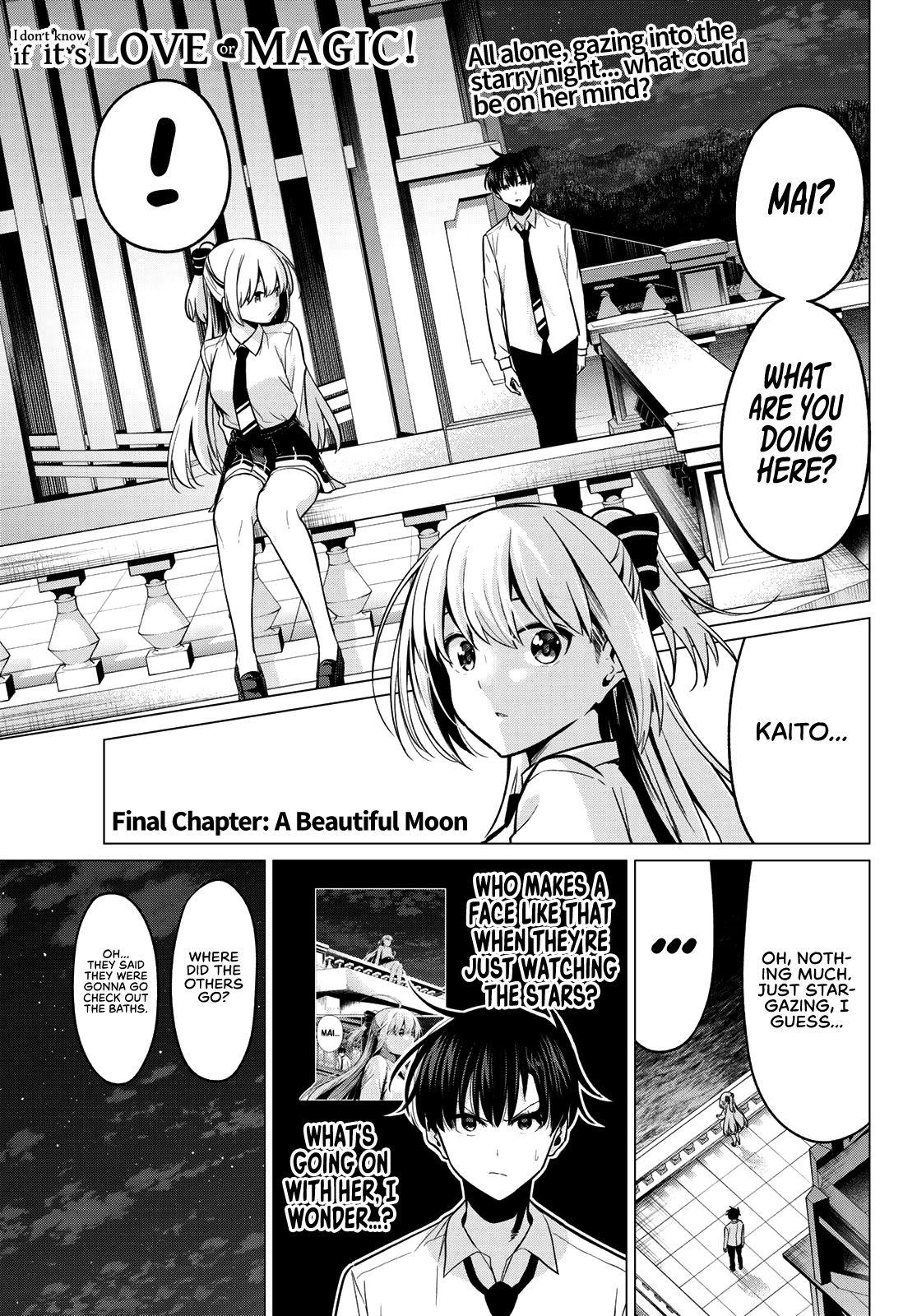 I Don't Know if It's LOVE or MAGIC! Chapter 33 page 2 - Chapter 33: A Beautiful Moon [END]