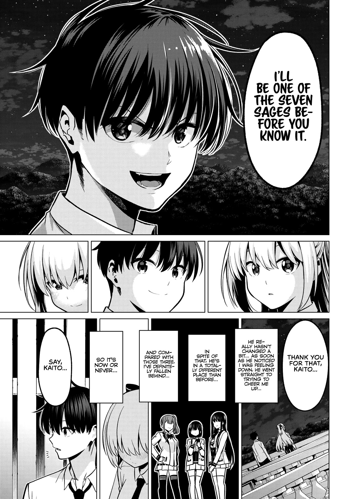 I Don't Know if It's LOVE or MAGIC! Chapter 33 page 8 - Chapter 33: A Beautiful Moon [END]