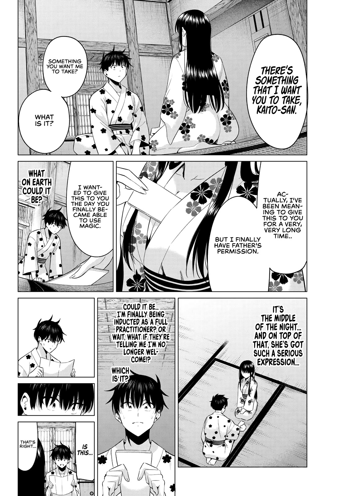 I Don't Know if It's LOVE or MAGIC! Chapter 4 page 13 - Chapter 4: Yui-nee's Secret
