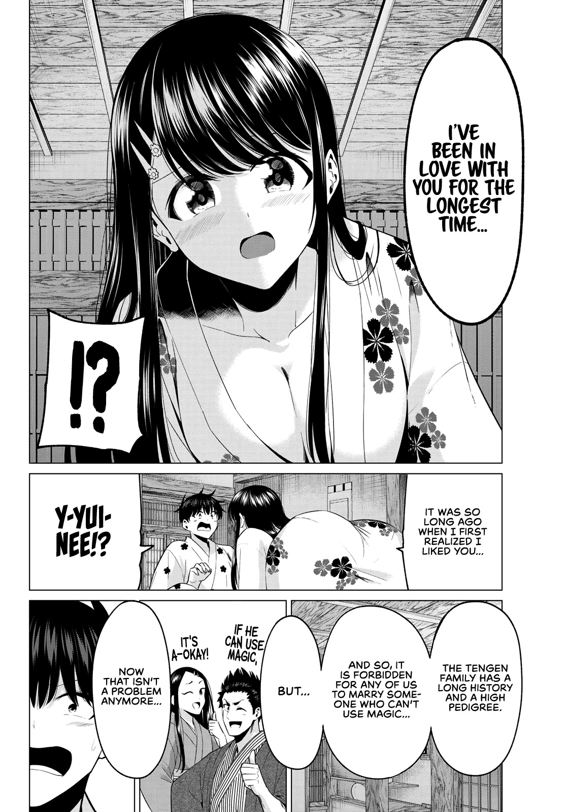 I Don't Know if It's LOVE or MAGIC! Chapter 4 page 15 - Chapter 4: Yui-nee's Secret