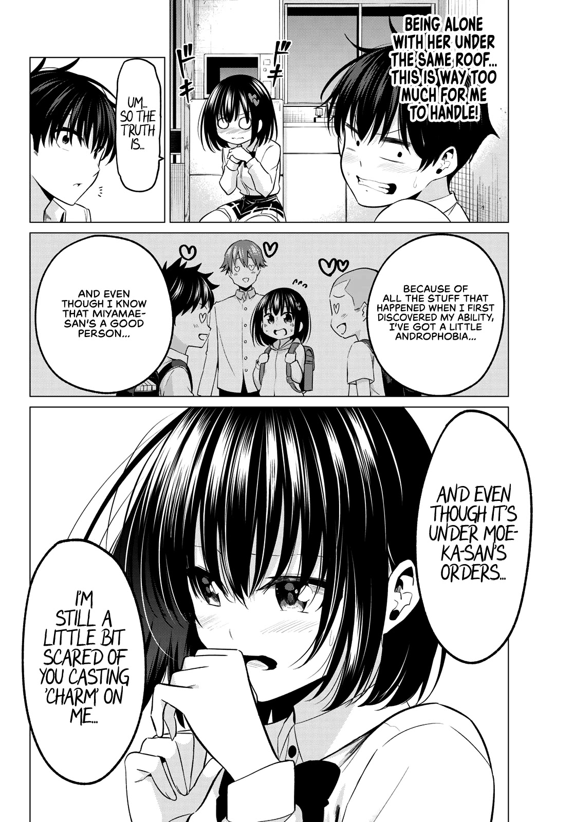 I Don't Know if It's LOVE or MAGIC! Chapter 9 page 9 - Chapter 9: A Love Fray on the First Day