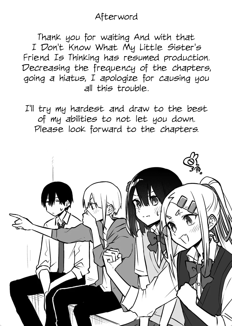 I Don't Know What My Little Sister's Friend Is Thinking! (Serialization) Chapter 11 page 17 - Chapter 11