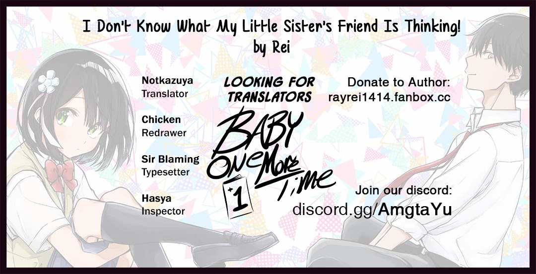 I Don't Know What My Little Sister's Friend Is Thinking! (Serialization) Chapter 11 page 20 - Chapter 11