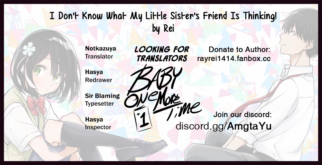 I Don't Know What My Little Sister's Friend Is Thinking! (Serialization) Chapter 12 page 18 - Chapter 12