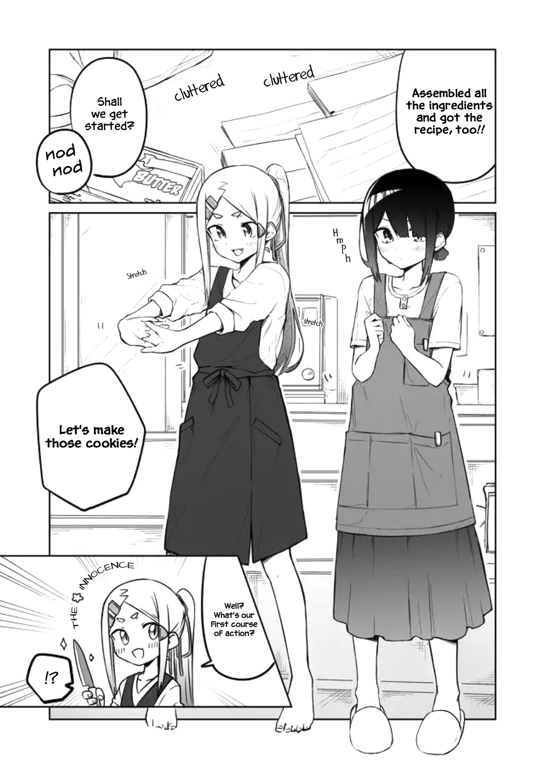 I Don't Know What My Little Sister's Friend Is Thinking! (Serialization) Chapter 2 page 1 - Chapter 2: Making Snacks