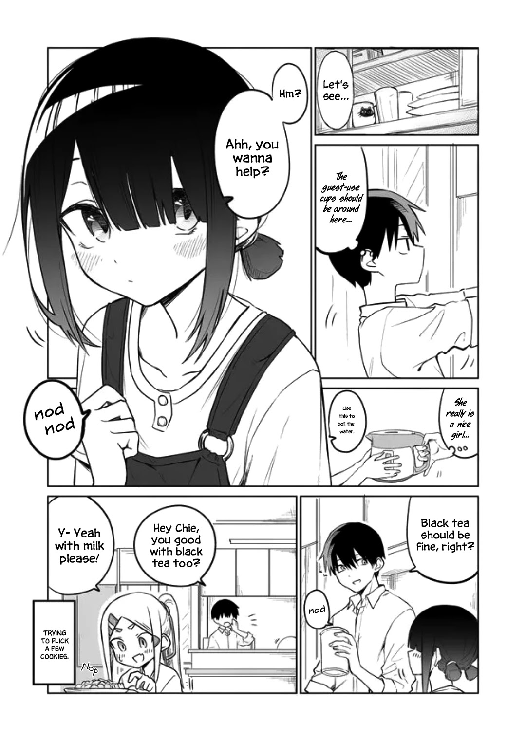 I Don't Know What My Little Sister's Friend Is Thinking! (Serialization) Chapter 2 page 10 - Chapter 2: Making Snacks