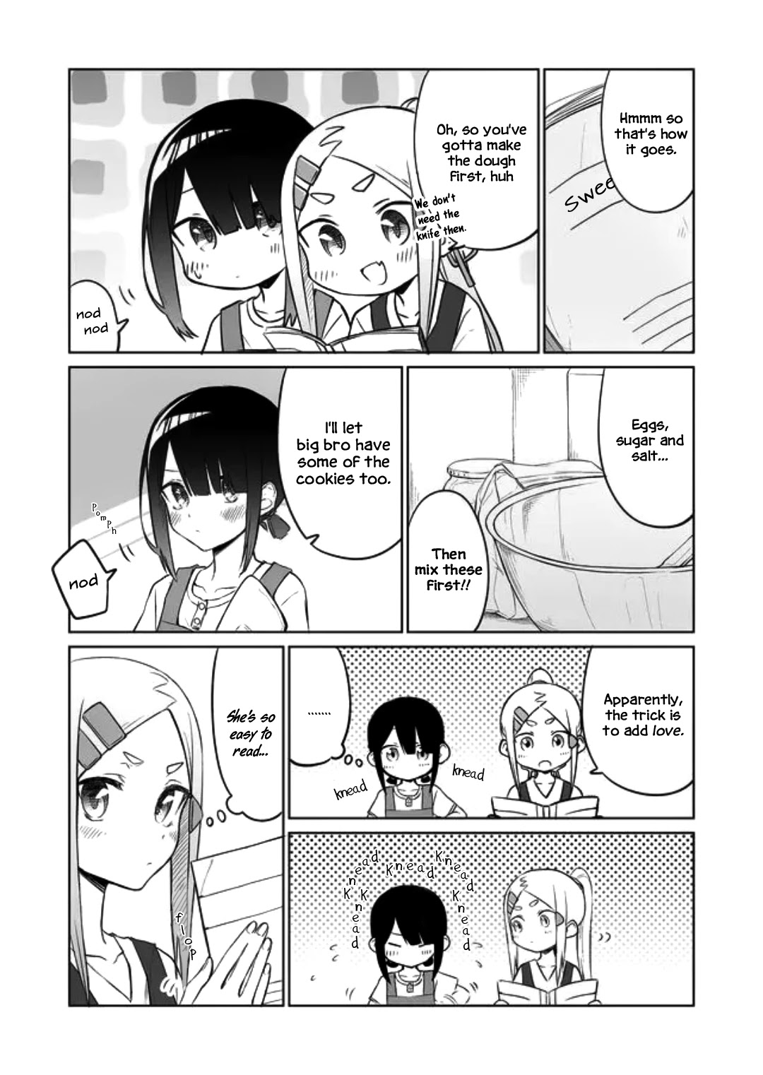 I Don't Know What My Little Sister's Friend Is Thinking! (Serialization) Chapter 2 page 3 - Chapter 2: Making Snacks