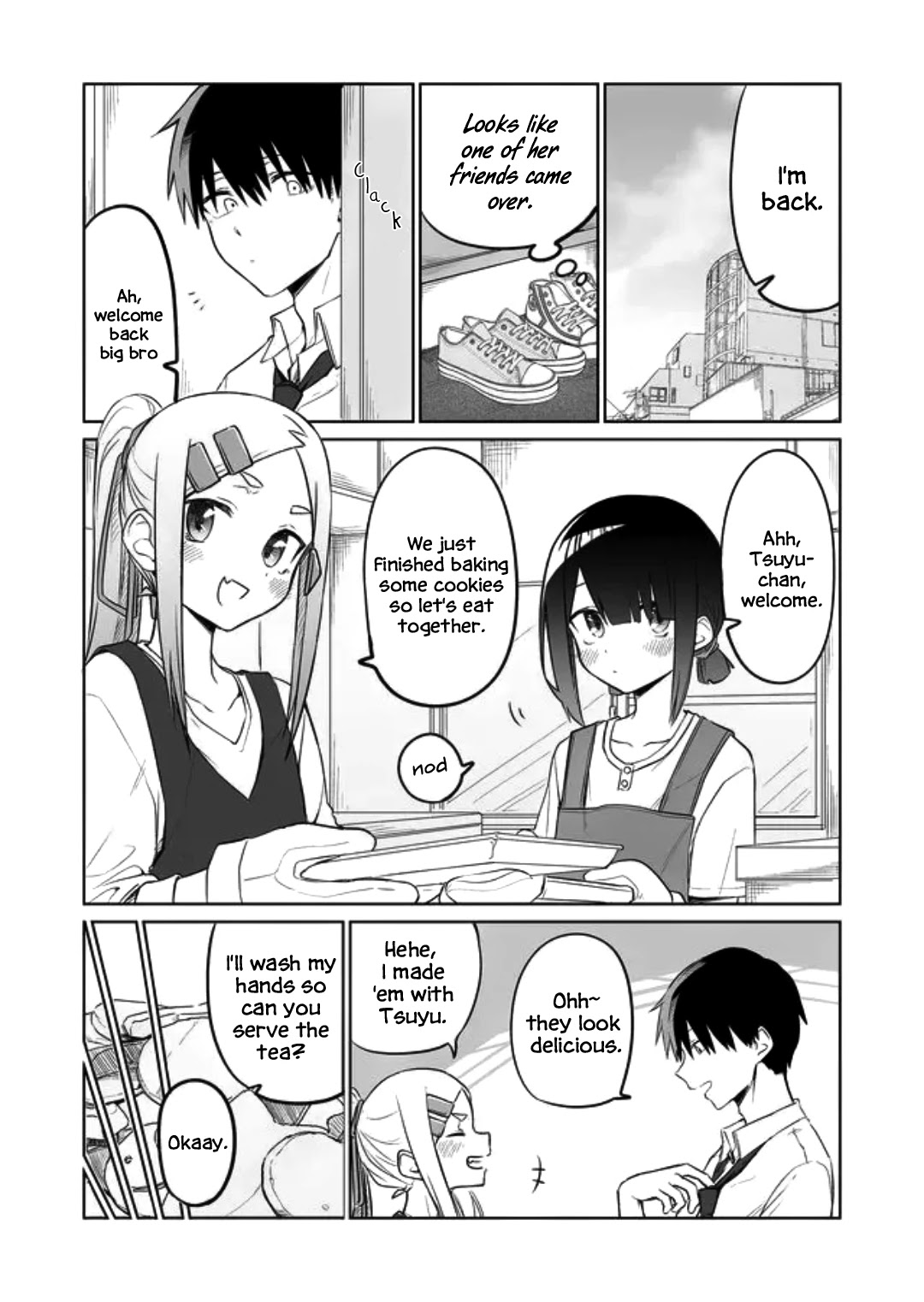 I Don't Know What My Little Sister's Friend Is Thinking! (Serialization) Chapter 2 page 9 - Chapter 2: Making Snacks