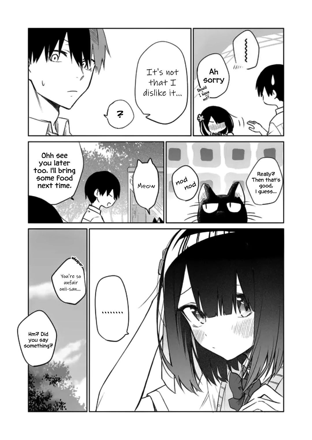 I Don't Know What My Little Sister's Friend Is Thinking! (Serialization) Chapter 3 page 13 - Chapter 3: Little Sister's Friend and Cat